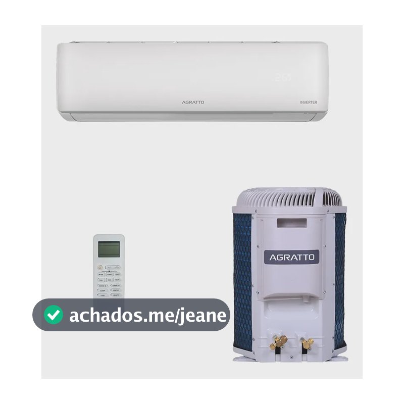 Ar-condicionado Split Hw Inverter Agratto Zen 9k R32 Fr 220v Branco 220v