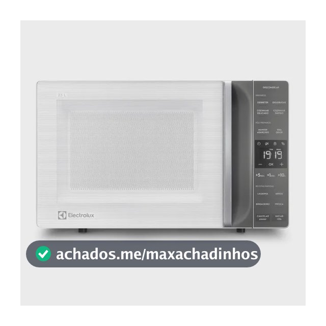 Micro-ondas Electrolux Branco 23L Efficient ME23B
