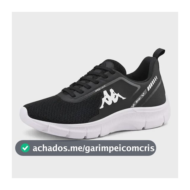 Tênis Kappa Run 200 Original Caminhada Academia