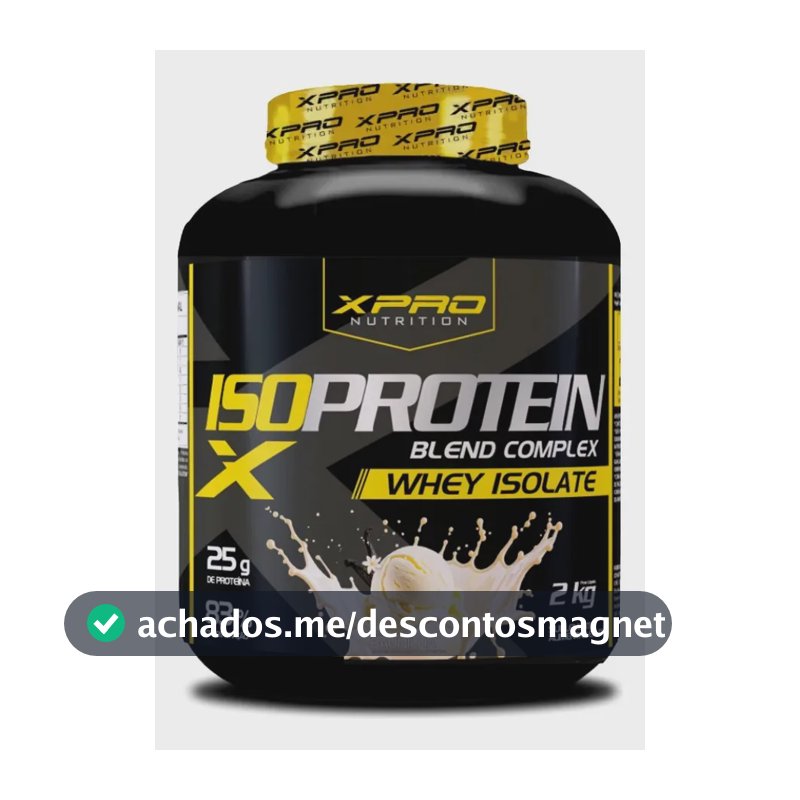 Whey protein XPro Nutrition Iso Blend Complex em pó sabor Baunilha x 2kg