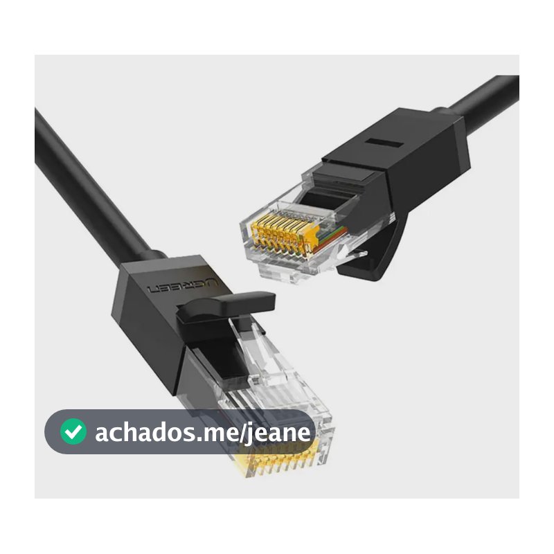 Cabo De Rede Lan Cat6 Ugreen utp Ethernet Gigabit 3m