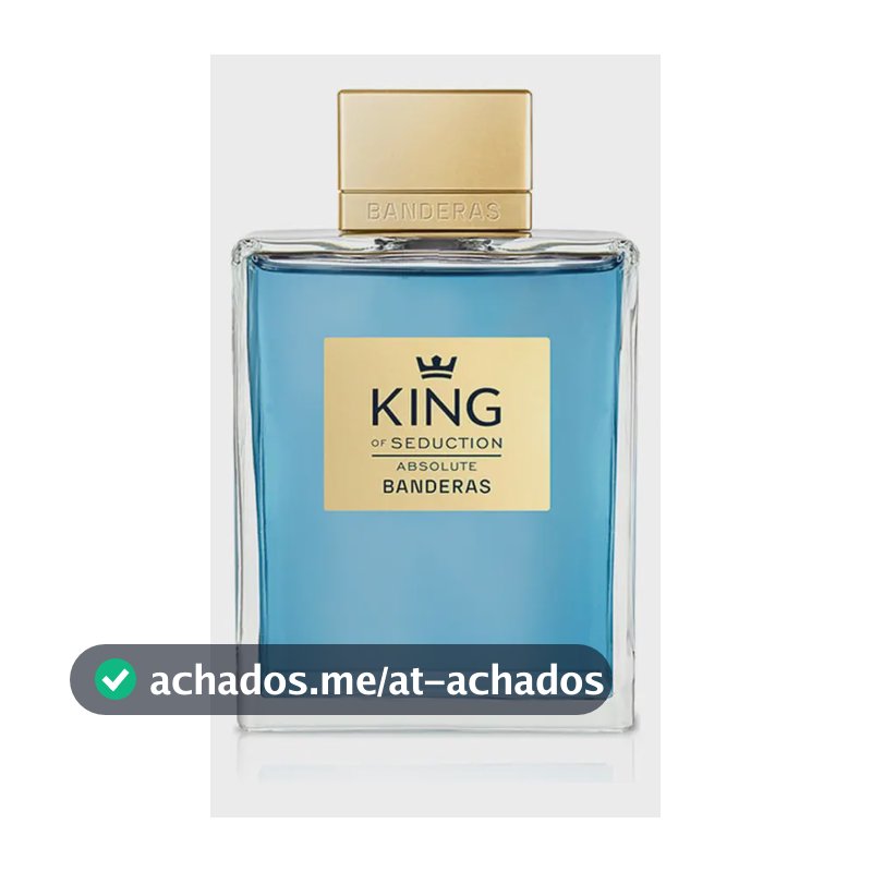 Perfume Banderas King of Seduction Absolute Eau de Toilette 200 ml Masculino
