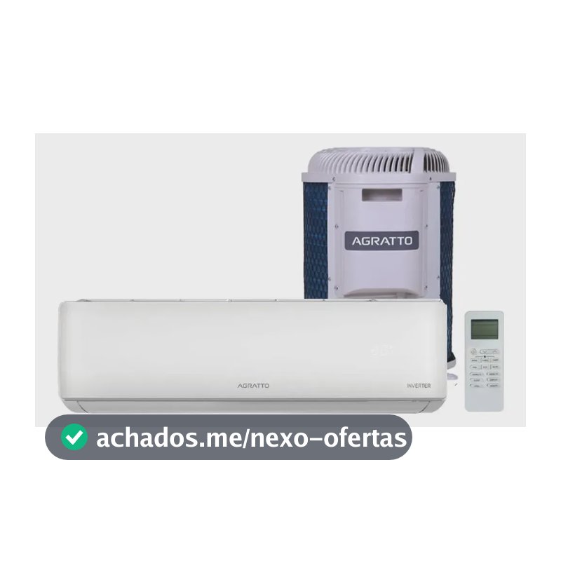 Ar Condicionado Split Hi Wall Inverter R-32 Zen Agratto 9.000 BTUs Só Frio Monofásico