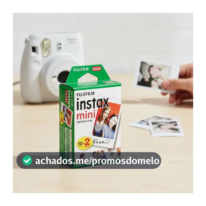 Filme Instantâneo Instax Mini 7s 20 Fotos
