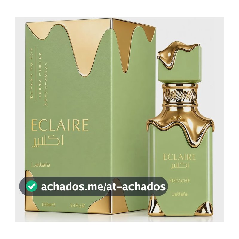 Perfume Árabe Lattafa Eclaire Pistache Eau De Parfum 100ml