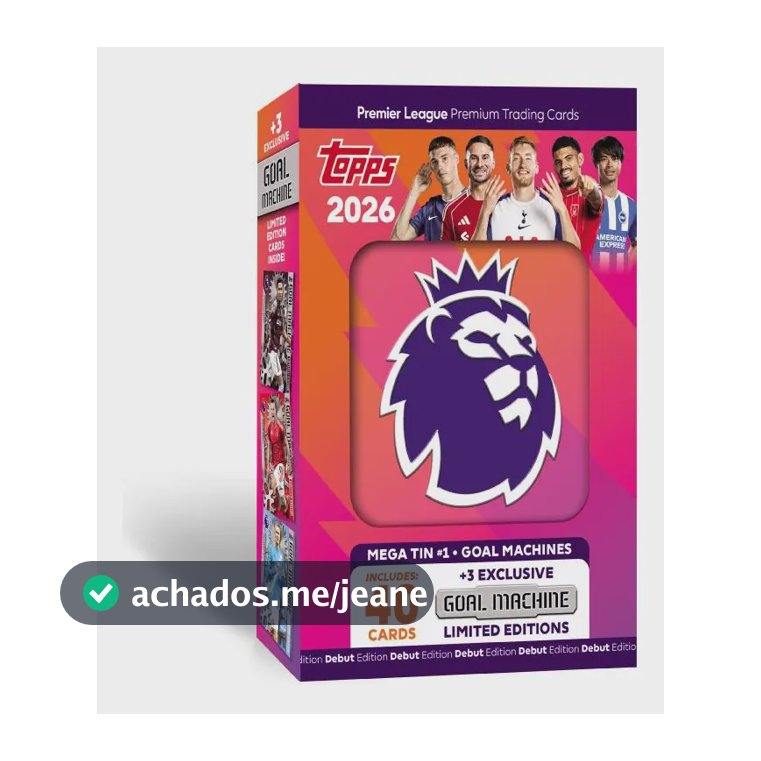 Topps Cards Premier League 2025/26 Mega Lata Goal Machines