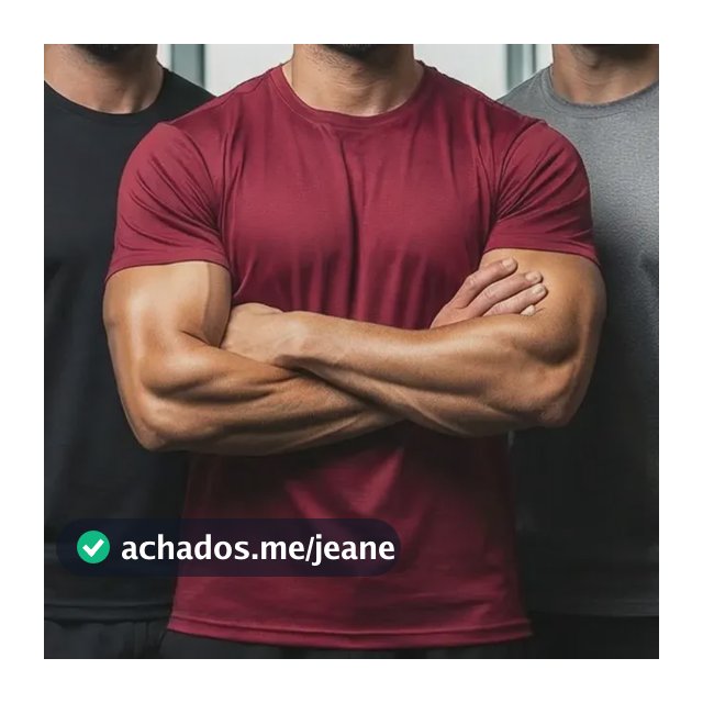 Kit 5 Camisetas Básicas Masculina Dry Fit Lisa Tradicional