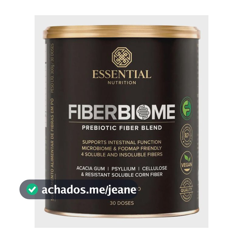 Fiber Biome Essential Nutrition 300g Neutro Fiberbiome