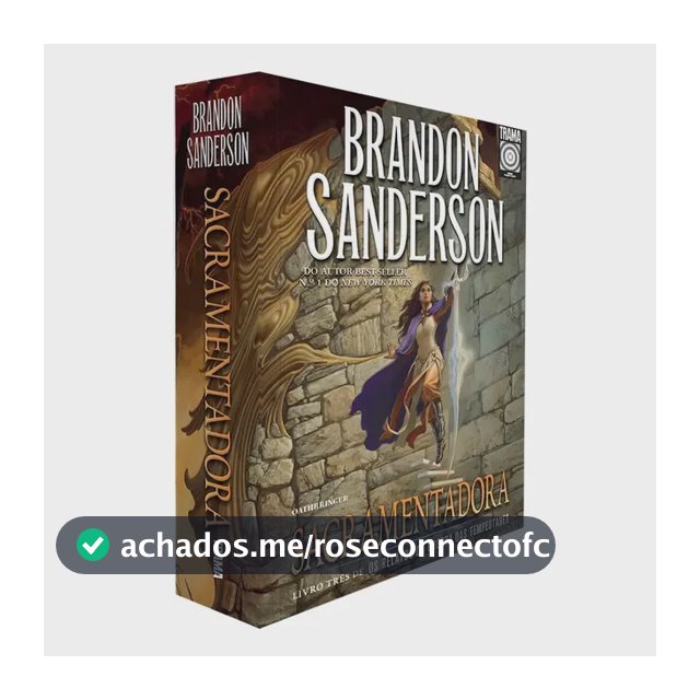 Sacramentadora - Sanderson, Brandon - Ediouro - Capa Mole