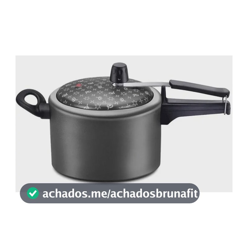 Panela De Pressão Antiaderente 3,0 Litros Panelux Cor Cinza