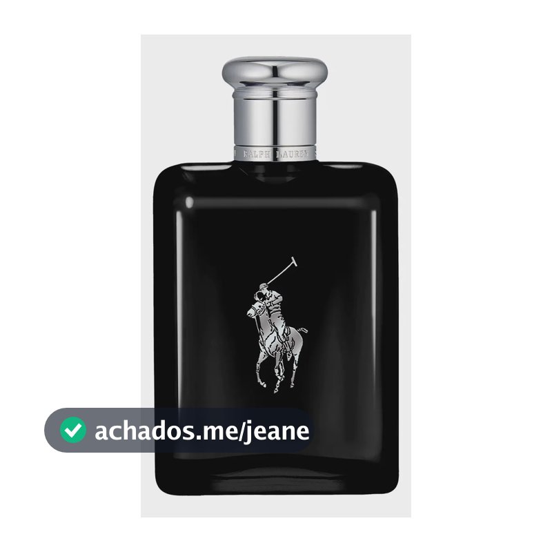 Perfume Masculino Eau de Toilette Ralph Lauren Polo Black 200 ml