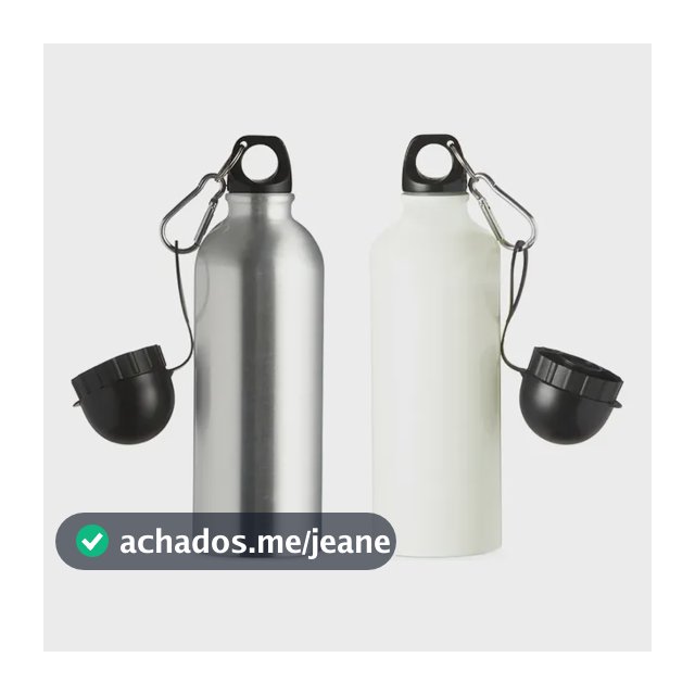 Kit 40 Squeeze Alumínio Tampa Bola Sublimação 500ml