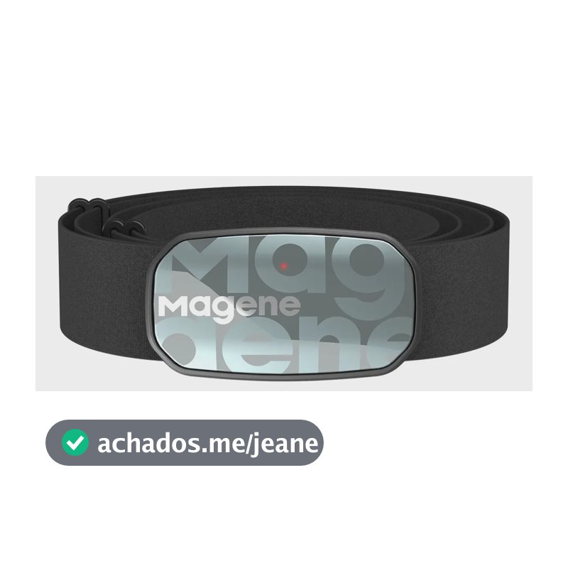 Cinta Cardíaca Magene H603 com Bluetooth e ANT+ para Ciclismo