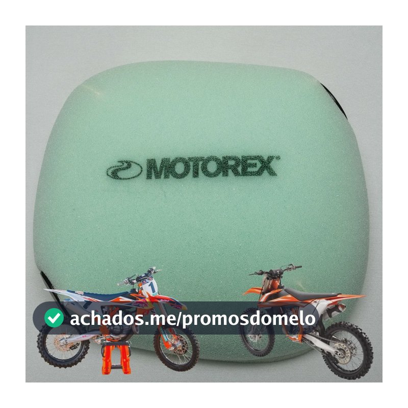 Filtro De Ar Motorex Ktm Sx F Hqv Tc Fc 16.. Gas Mc Ec 21..