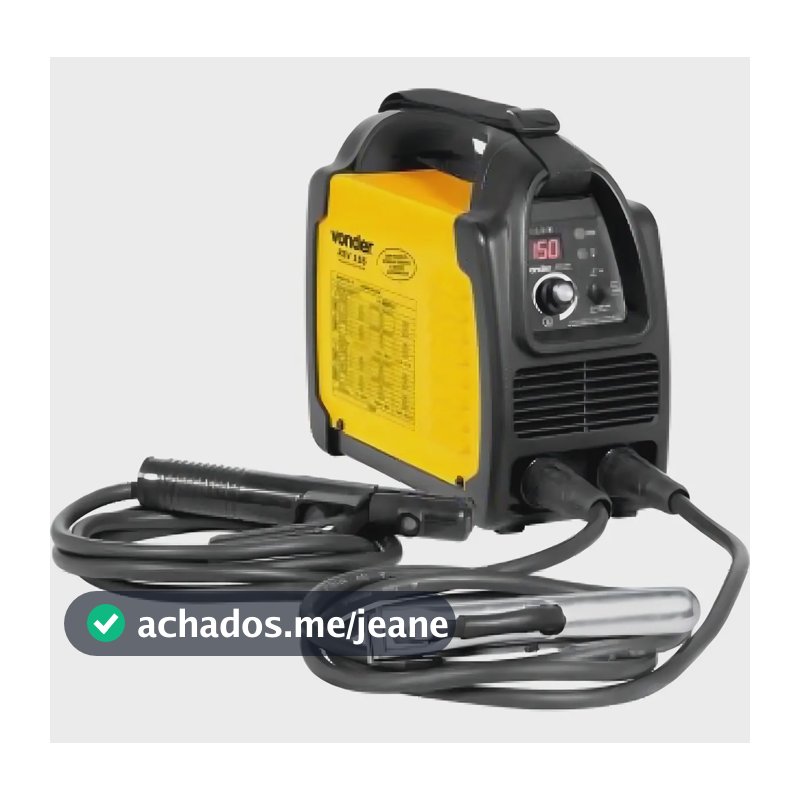 Inversor Solda Eletrodo/tig 150a Riv 156 - Vonder Cor Amarelo Frequência 50 Hz/60 Hz