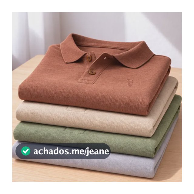 Kit 4 Camisa Masculina Polo Piquet Alta Qualidade