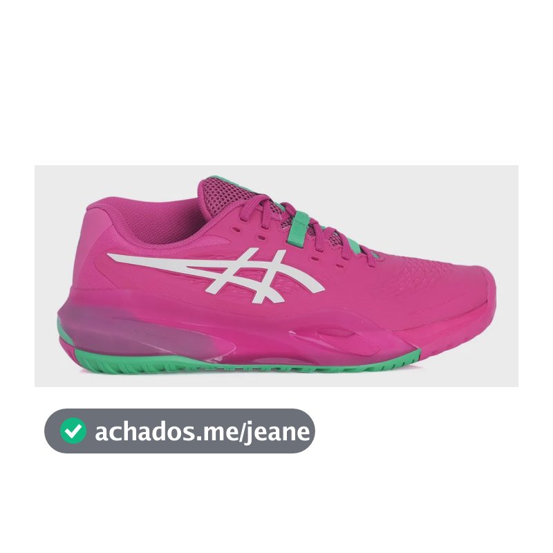 Tênis Asics Gel Resolution X All Court - Rosa Rosa 44