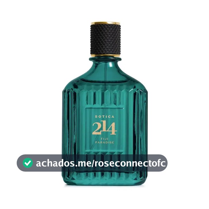 Botica 214 Fiji Paradise Fougère Especiado Eau De Parfum 90ml Perfume Masculino