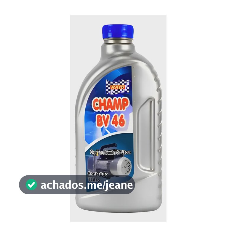 Oleo Para Bomba Vacuo 1 Litro Todos Modelos 1 A 30cfm - Bv46 1 Litro