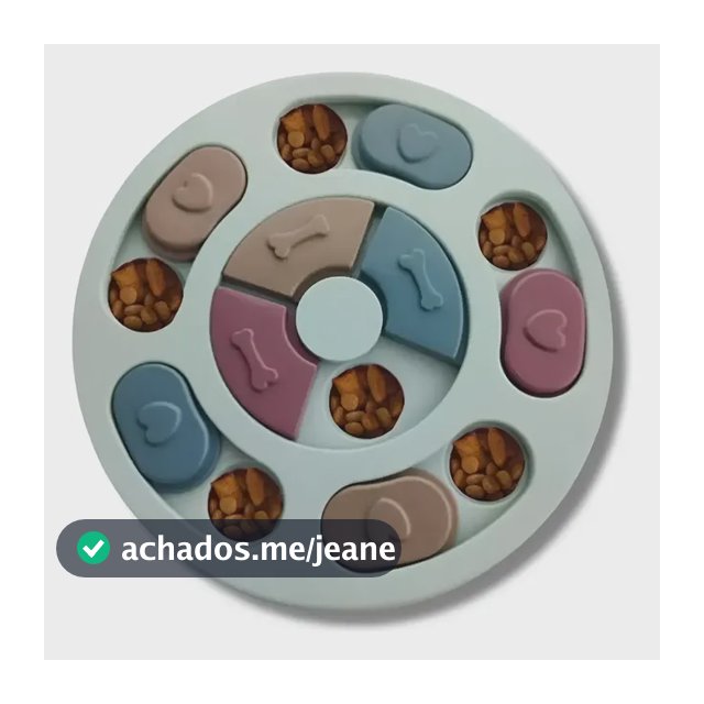 Brinquedo Comedouro Lento Interativo Puzzle P/ Cachorro Pet