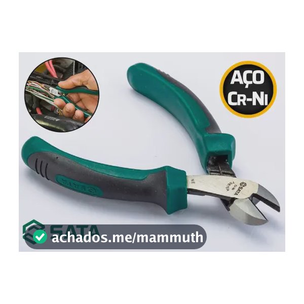Alicate Corte Diagonal Isolado 4 Pol Sata St70615ast