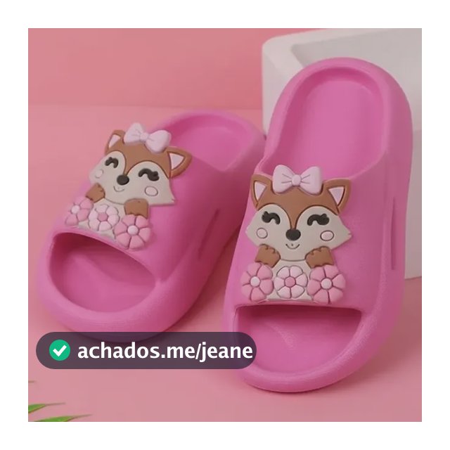Chinelo Nuvem Infantil Feminino Papete Menina Confortável