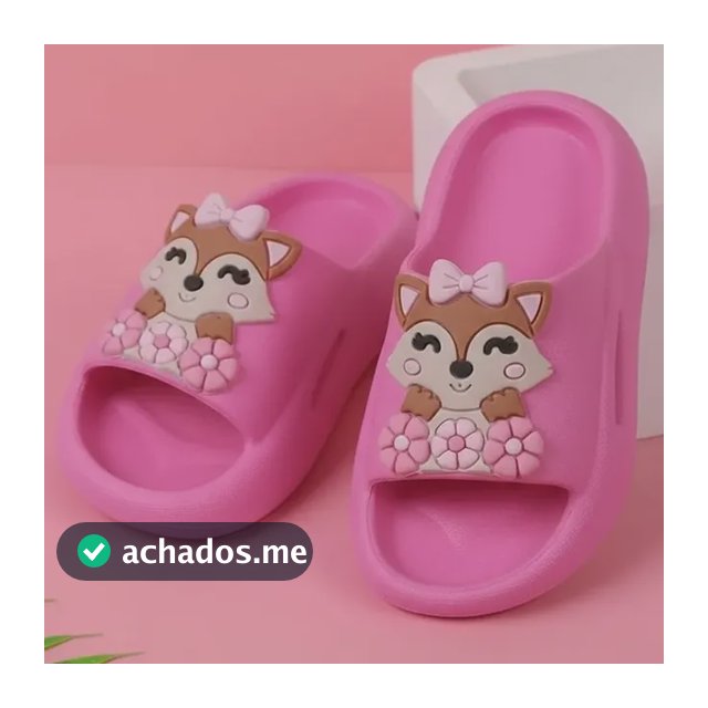 Chinelo Nuvem Infantil Feminino Papete Menina Confortável