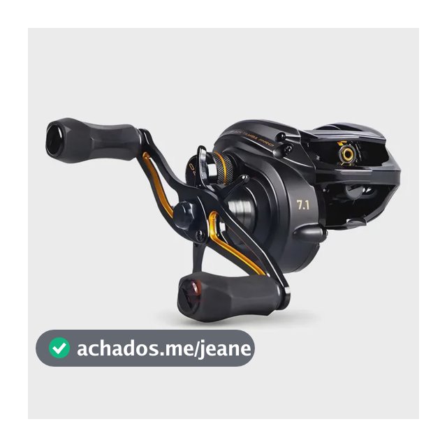 Carretilha Maruri Black Tamba Pro 11 Rol 8 Kg Cor Preto Lado da manivela Esquerdo