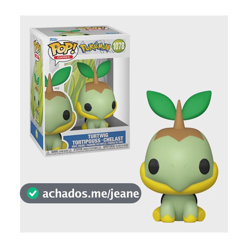 Boneco Funko Pop! Pokémon - Turtwig