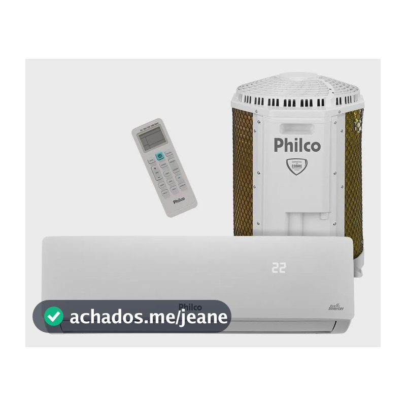 Ar Condicionado Split 9000 Btus Philco Pac9ft Inverter Branco 220v