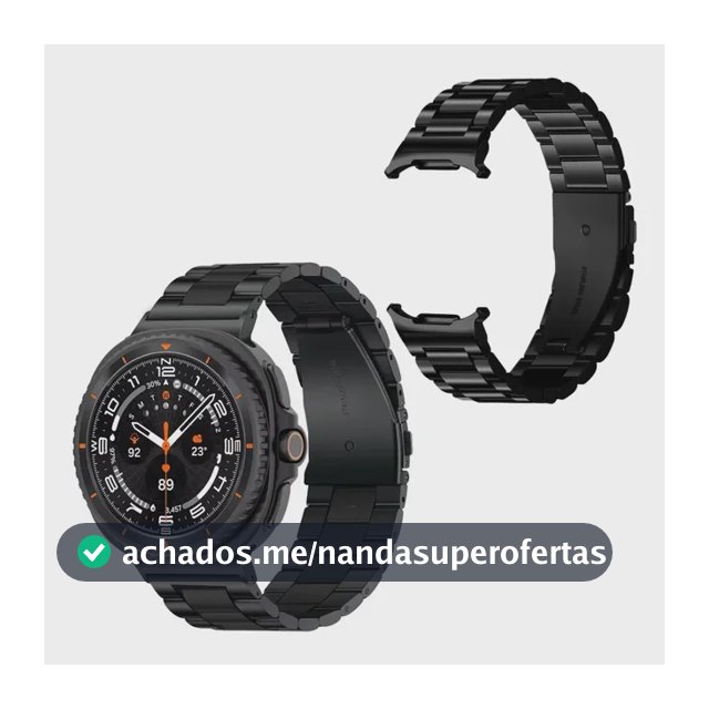 Pulseira Para Galaxy Watch 8 Classic 2025 - Aço Inox