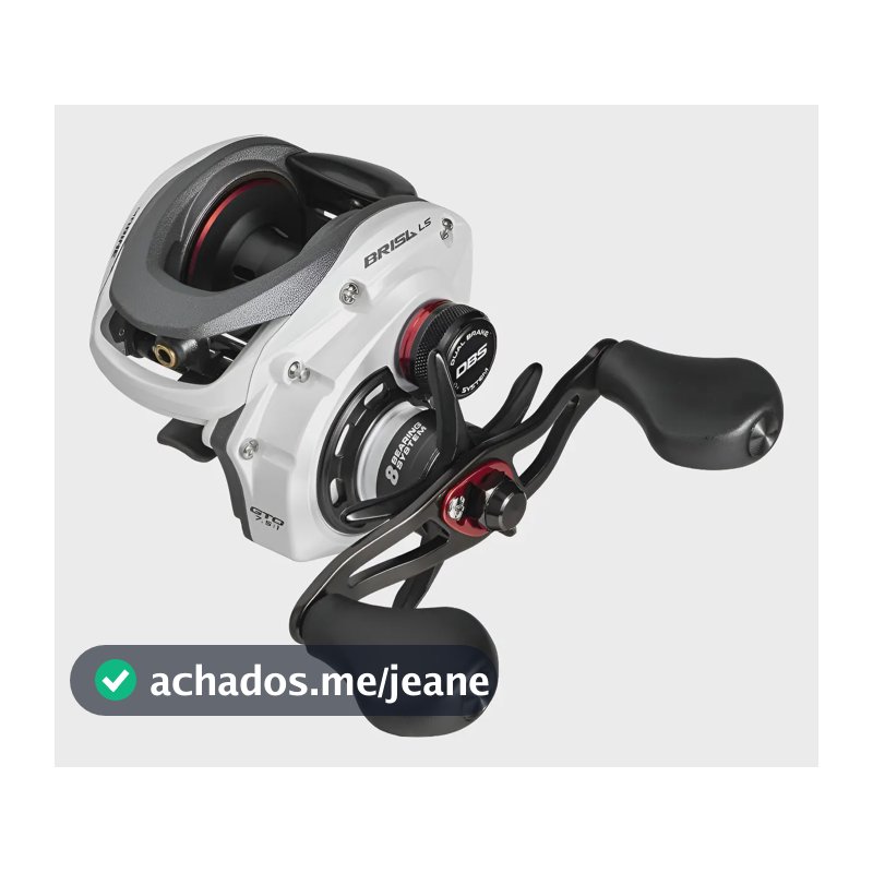 Carretilha Brisa Ls 8000 Shil Esquerda - Marine Branco Esquerdo