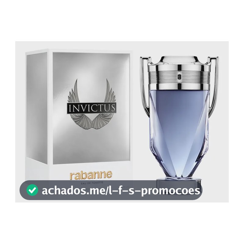 Perfume Rabanne Invictus Eau De Toilette 200 ml Masculino