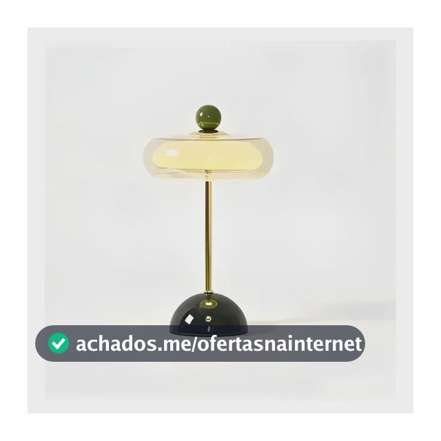 Luminária De Mesa Design Retrô Led Decoração Ambiente 5v|   5v