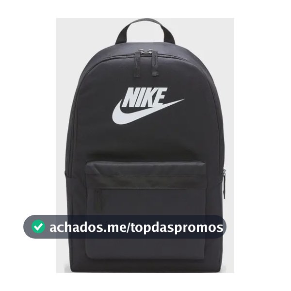 Mochila masculina Nike Heritage Backpack cor preta