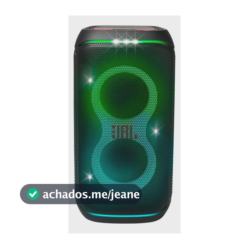 Caixa De Som Portátil Jbl Partybox Club 120 160w Rms Preta