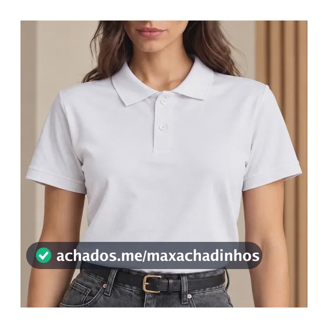 Camisa Gola Polo Feminina Básica Algodão Social Uniforme