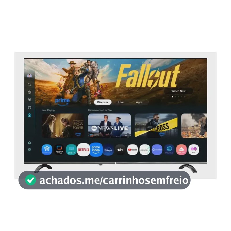 Smart Tv 50" 4K Tronos Led Android UHD Tizen Wi-Fi Bluetooth Dolby