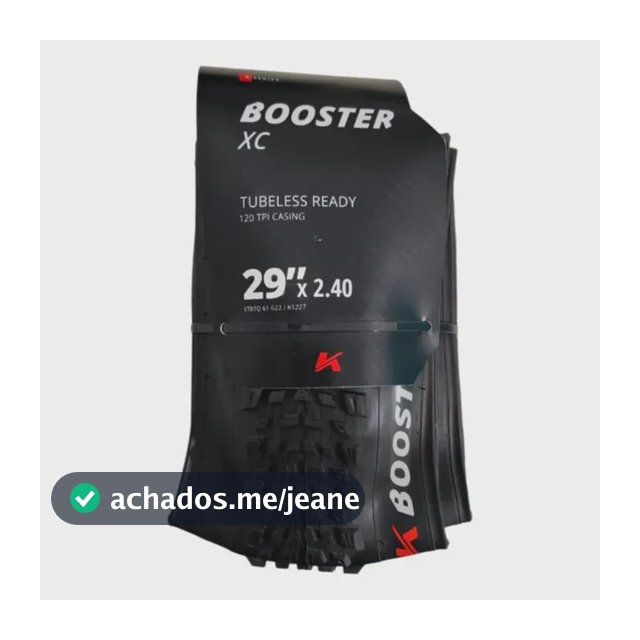 Pneu Kenda Booster Pro Original 29x2.40 Tubeless Bicicleta Preto