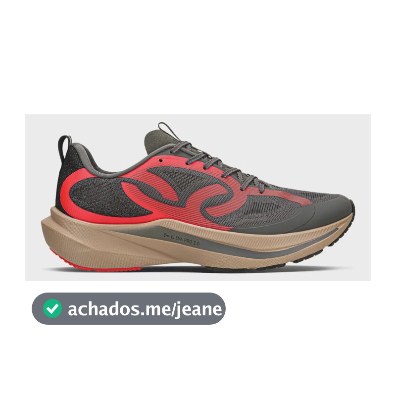 Tênis De Corrida Masculino Corre Vento 3 Olympikus Ch/vmh Liso 35 Br