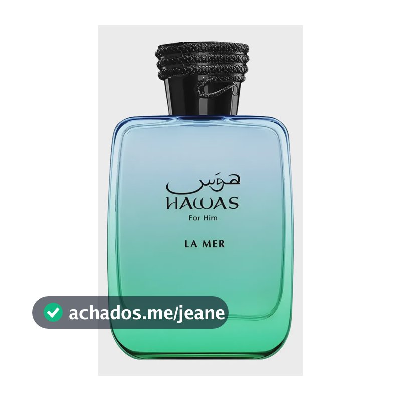 Perfume Rasasi Hawas La Mer Eau De Parfum 100ml Árabe