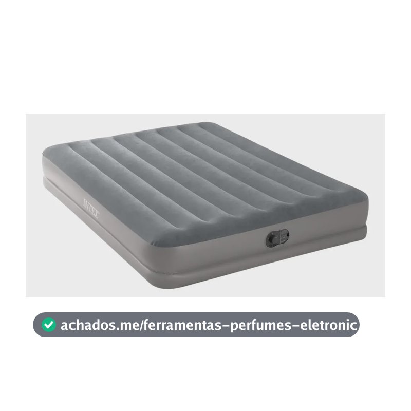 Colchão Inflável Casal Queen Prestige Com Bomba Usb Intex