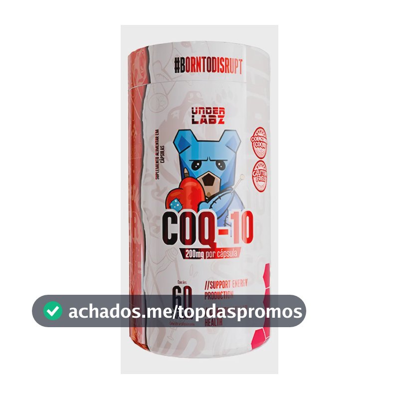 Coenzima Q10 Under Labz Coq10 200mg Suplemento 60 Cáps Coenzima Q10 200mg 60 Cáps