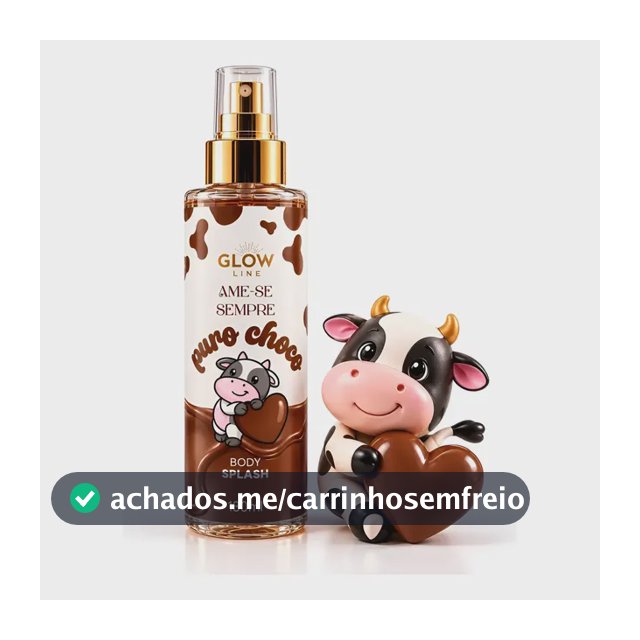 Body Splash Aroma Chocolate Perfume Corporal Feminino 130ml