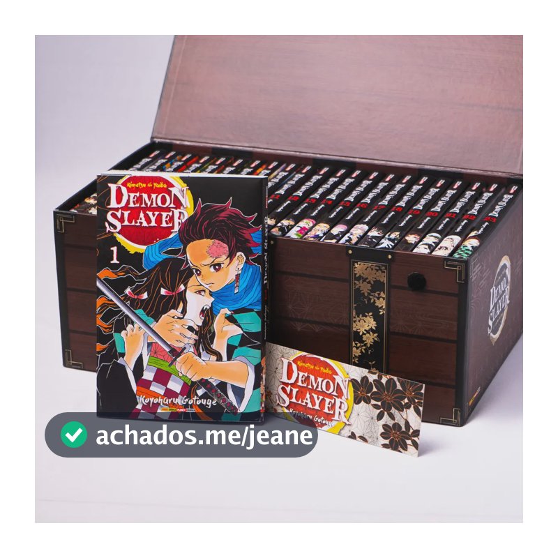 Box demon slayer vols. 1 ao 23 - Gotouge, Koyoharu - Panini - Capa Mole