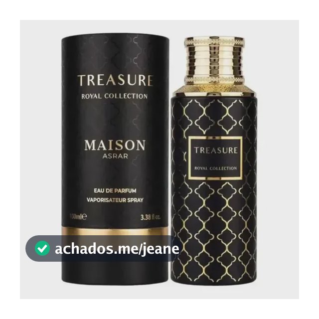 Coleção Maison Asrar Treasure Royal Edp 100 Ml