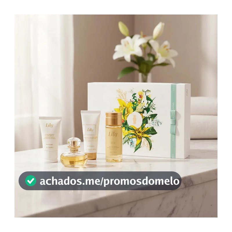 Kit Presente Lily O Boticário Tradicional Feminino