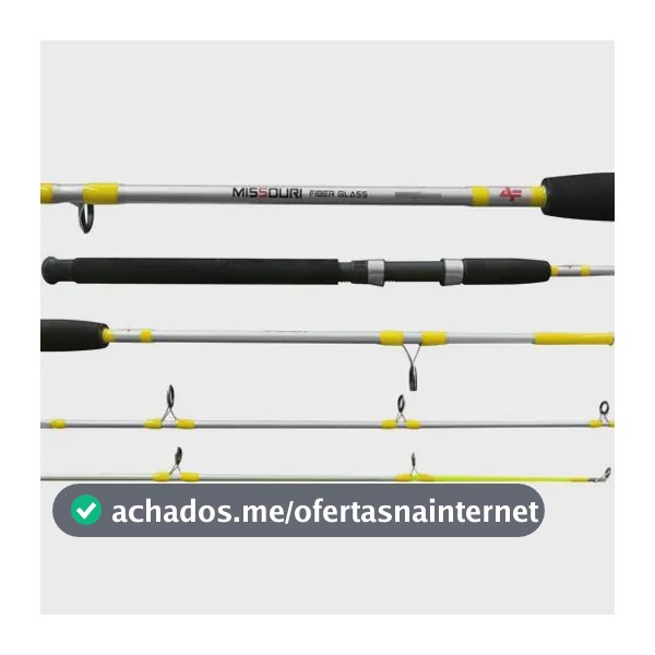 Vara De Pesca Albatroz Missouri 2,10m 25- 40lbs Molinete