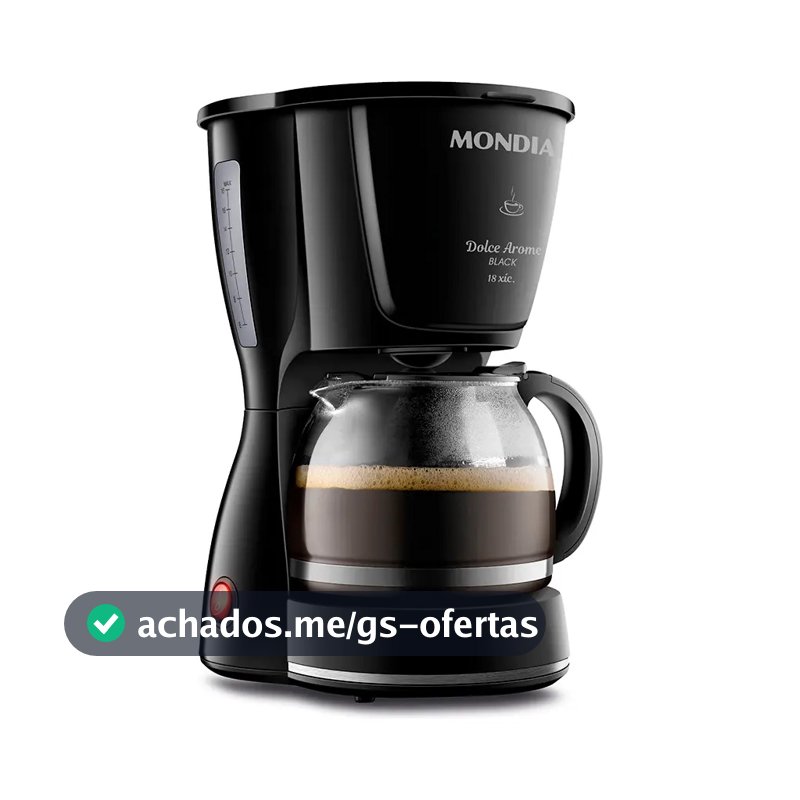 Cafeteira Elétrica Dolce Arome Mondial 550W - C-30-18X-FB
