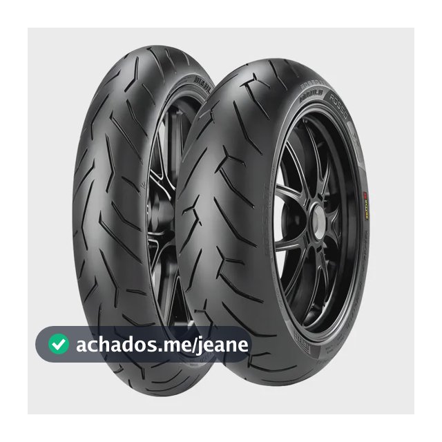 Pirelli 2 pneu 140/70r17 66h 110/70r17 54h diablo rosso 2